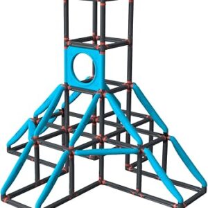 BIG KRAXXL The Giant climbing frame, garden fun for kids. For Children 3+ yrs. Holds 100kg. Easy assemble. Great for physical activity and motor skills. 140cm high and multiple combinations possible
